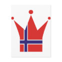 Norway Flag postcards