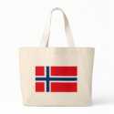 Norway Flag Tote Bag
