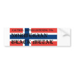 norway-hi, CAUTION, DRIVER LISTENING TO:, NORWE... bumper stickers