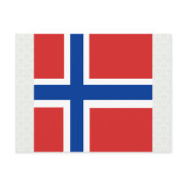 Norway High quality Flag Post Cards