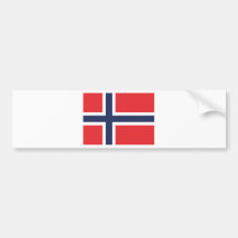 Norway / Norge Bumper Sticker
