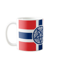 Norway Pentagram mug
