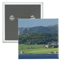 Norway, Trondheimsforden, Trondheim. Typical Pin