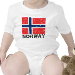 Norway Vintage Flag T-shirt