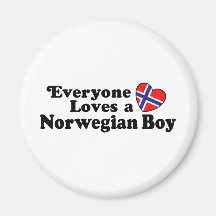 Norwegian Boy Magnet