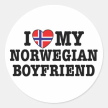 Norwegian Boyfriend Sticker