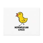 Norwegian Chick postcards