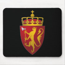 "Norwegian Coat of Arms" Mousepads