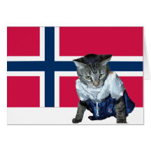 Norwegian Constitution Day card template