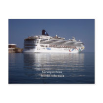 Norwegian Dawn in Bermuda Post Card