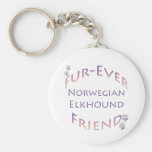 Norwegian Elkhound Furever Keychains