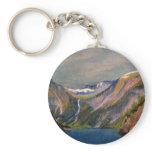 Norwegian fjord oil pastel keychains