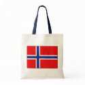 "Norwegian Flag" bags