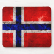 Norwegian Flag Mousepad