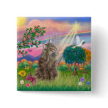 Norwegian Forest Cat - Cloud Angel buttons