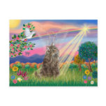 Norwegian Forest Cat - Cloud Angel Postcards