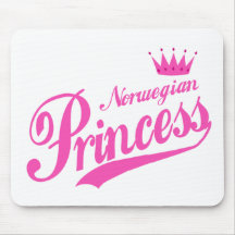 Norwegian Princess Mouse Pads