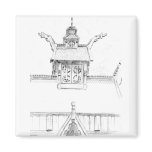 Norwegian Stave Church magnets
