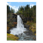 Norwegian Waterfall Postcard