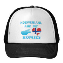 Norwegians are my Homies Mesh Hat