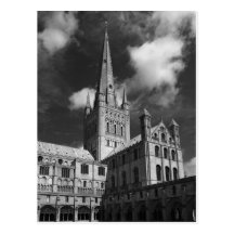 Norwich Cathedral, Norfolk, England Post Card