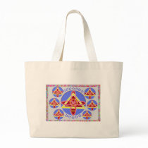 NOSA - Karuna REIKI symbol art by Navin Joshi Canvas Bag