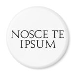 Nosce Te Ipsum magnets