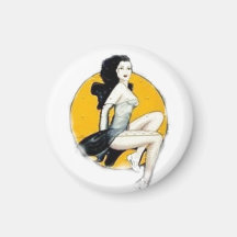 Nose Art Refrigerator Magnets