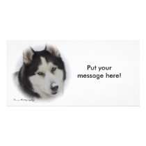 "Nose Decoration" Photocard -  White Background Custom Photo Card