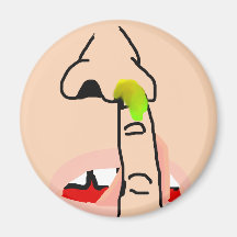 nose picker Magnet