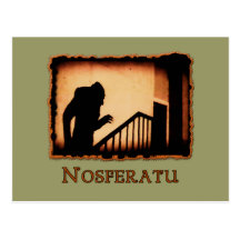 Nosferatu Scary Vampire Products Postcard