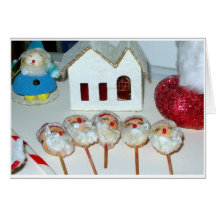 Nostalgic Christmas Decorations Greeting Card