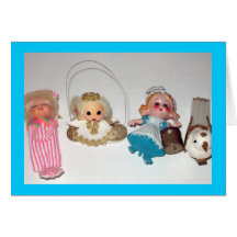 Nostalgic Ornaments, Happy Holidays! Greeting Card