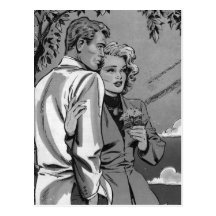Nostalgic Romance Post Cards
