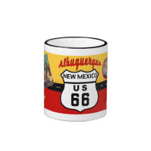 Nostalgic US Route 66 - New Mexico Mug