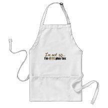 Not 50 $49.95 Plus Tax Aprons