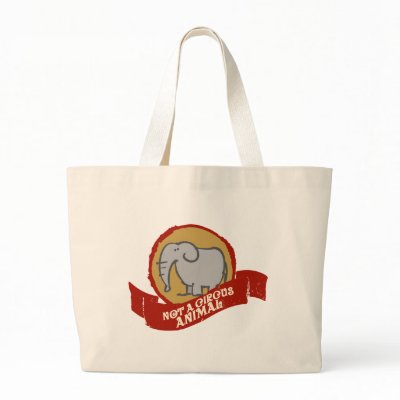 Not a circus animal bags by smallhandsdesigns
