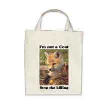 Not A Coat-Fox Tote Bag