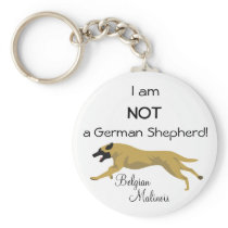 NOT a German Shepherd Key Chain