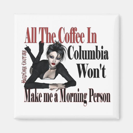 Not a Morning Person Fridge Magnet