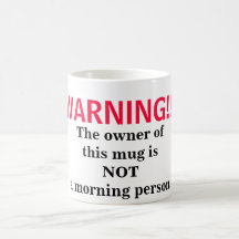 Not a Morning Person Mug