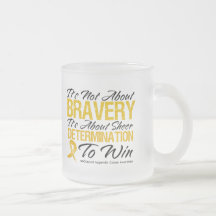 Not About Bravery - Appendix Cancer Mugs
