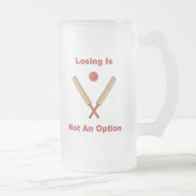 Not An Option Cricket Coffee Mugs