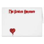 Not Broken Anymore - Emo Alternative Grunge Rock cards