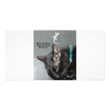 NOT EVEN A BUN TO GO WITH IT PHOTO CARD