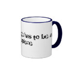 Not every page has to be a masterpiece mugs