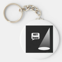 Not Funny Key Chain