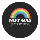 NOT GAY stickers