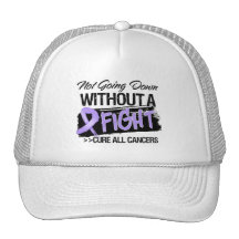 Not Going Down Without a Fight - Cancer Trucker Hats