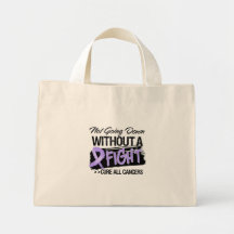 Not Going Down Without a Fight - Cancer Tote Bags